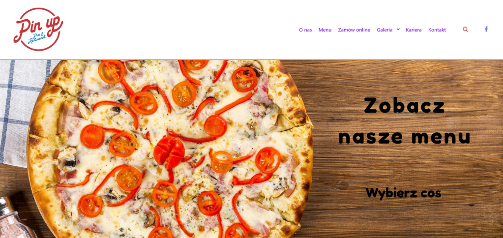 strona internetowa dla pizzerii